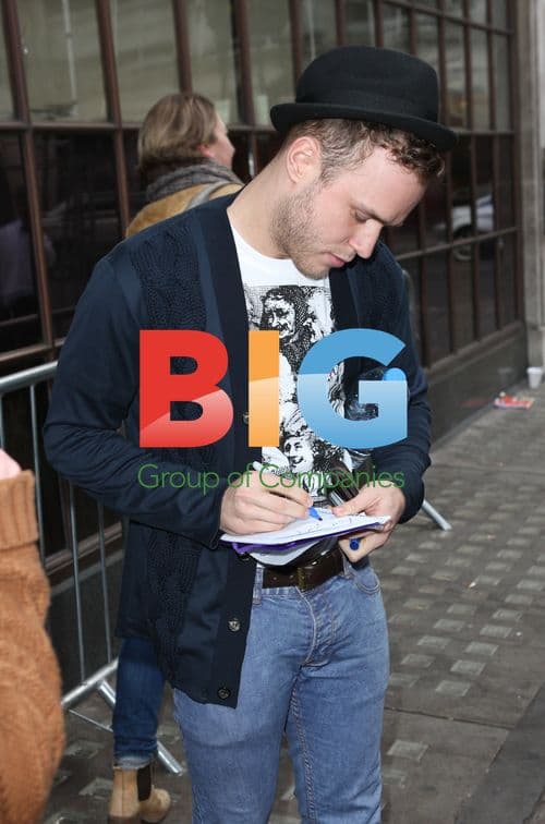 Celebs spotted at Radio 1 in London