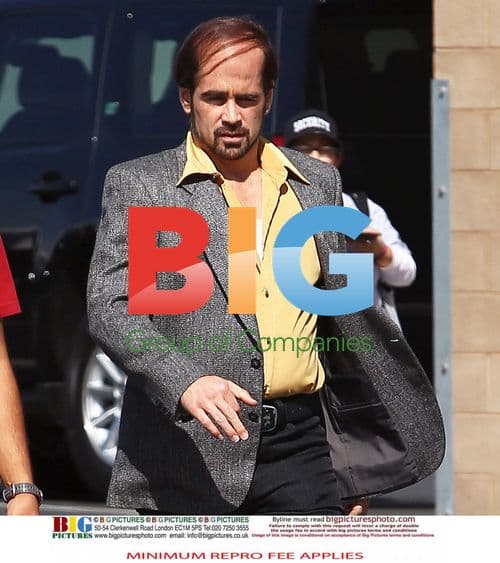 Colin Farrell on set of Horrible Bosses