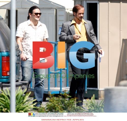 Colin Farrell on Set of 'Horrible Bosses'