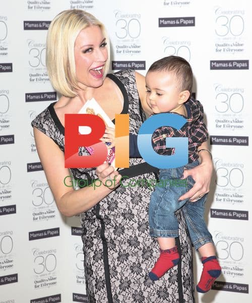 Denise Van Outen promotes book