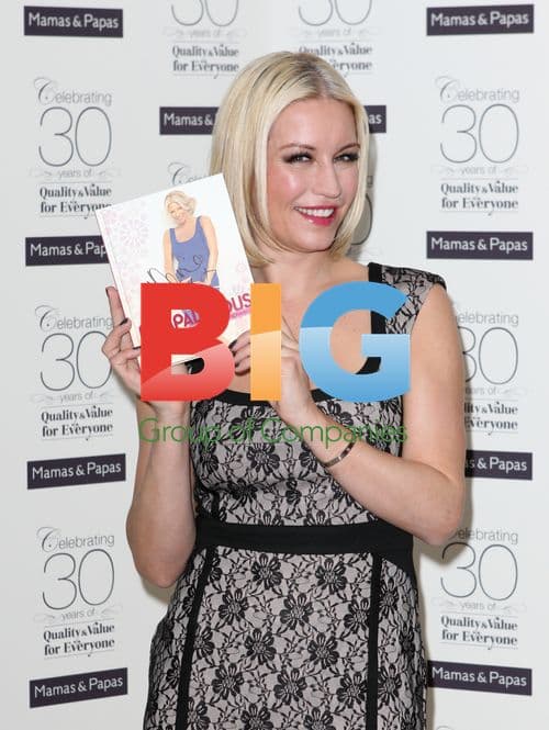 Denise Van Outen promotes book 'Bumpalicious'