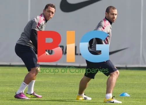 Barcelona Team Training Session