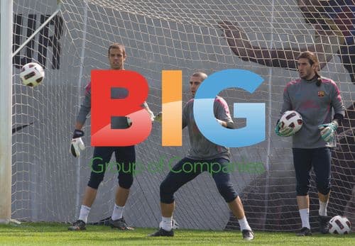Barcelona Team Training Session
