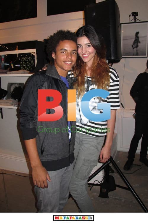 Connor Cruise and Paris Duff at Whitley Kros Party