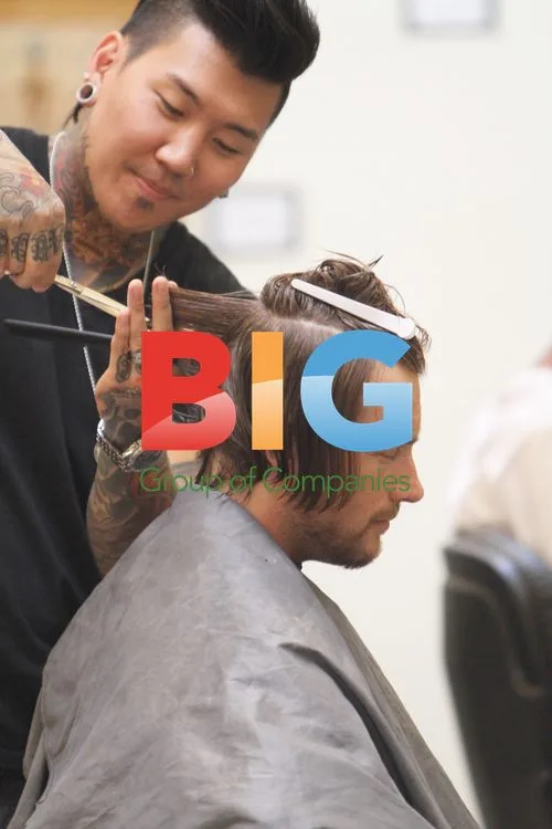 Gabriel Aubry Gets Haircut in Beverly Hills