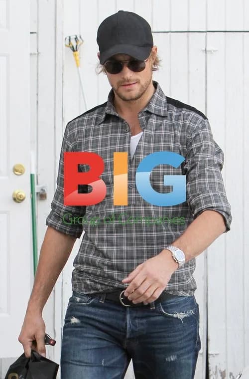 Gabriel Aubry Gets Haircut in Beverly Hills