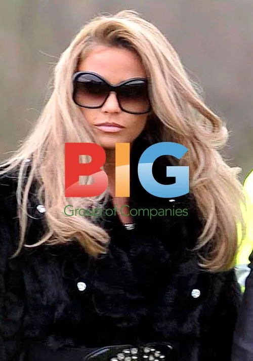 Katie Price and Leandro Penna at Cheltenham Festival