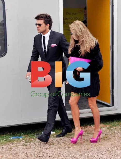 Katie Price at Cheltenham Festival