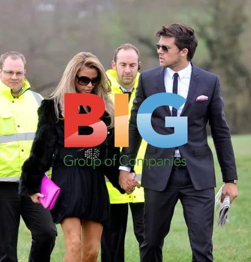 Katie Price with boyfriend at Cheltenham Festival