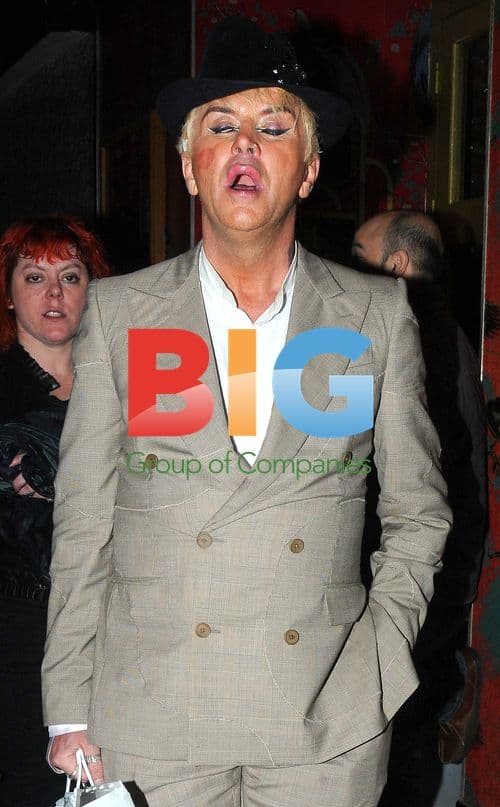 Steve Strange and Girlfriend Collapse Outside Club