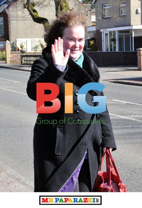 Susan Boyle Spotted Out in Blackburn