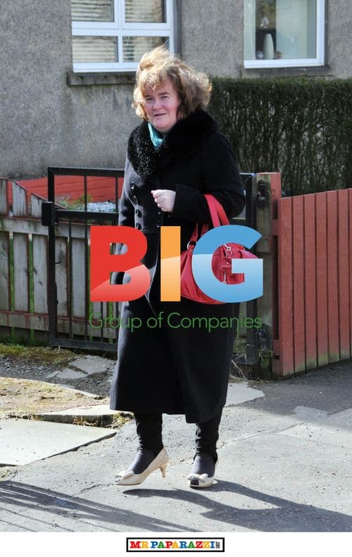 Susan Boyle Shopping in Blackburn