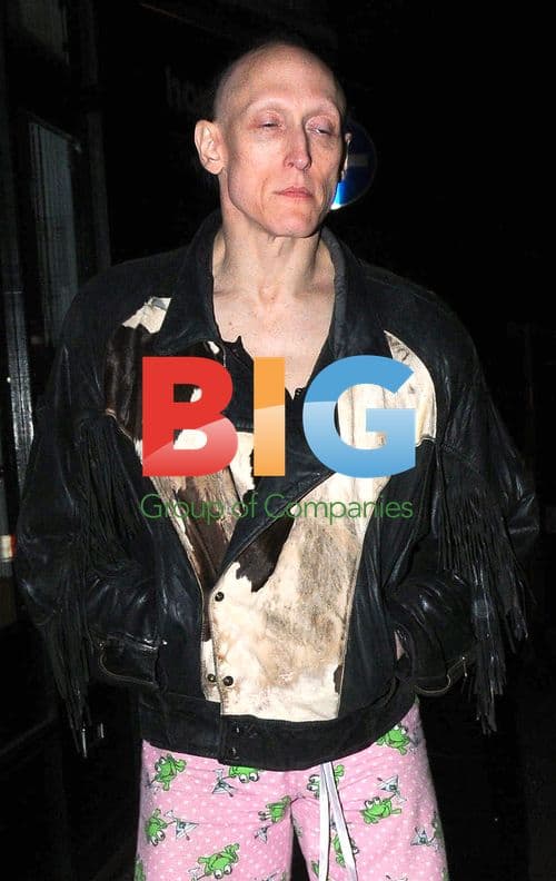 Transexual performer Rose in London show