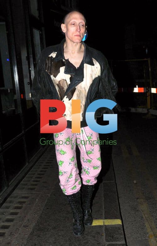 Transexual Performer Rose at London Club