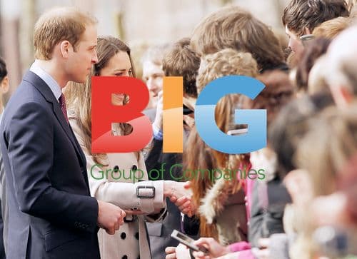 Prince William and Kate Middleton Belfast Walkabout