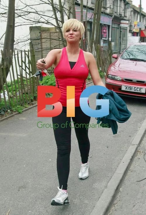 Kerry Katona Maintains Tan After Dancing on Ice