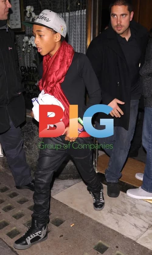 Justin Bieber and Jayden Smith at Mr Chow Restaurant