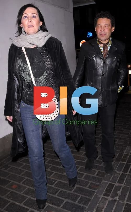 Craig Charles Spotted in Soho
