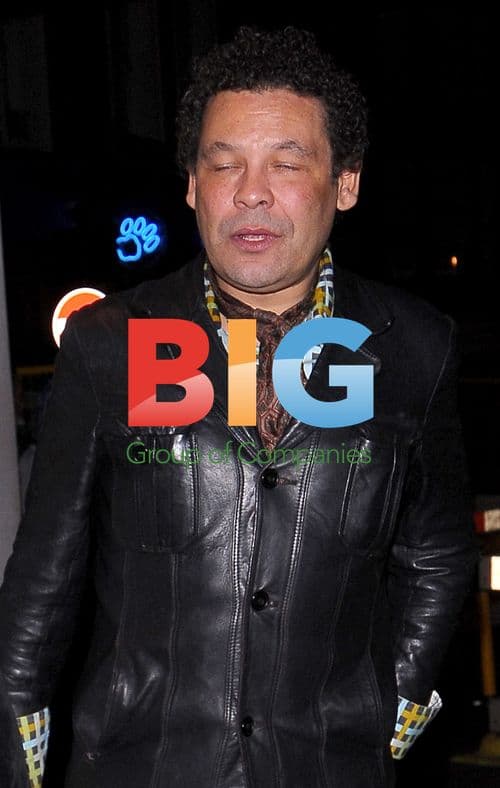 Craig Charles Seen in Soho, London