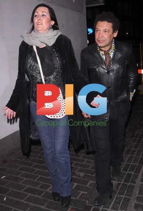 Craig Charles out in Soho, London