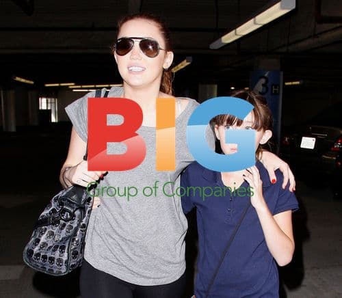 Miley Cyrus and Noah Lindsey Shop in Beverly Hills