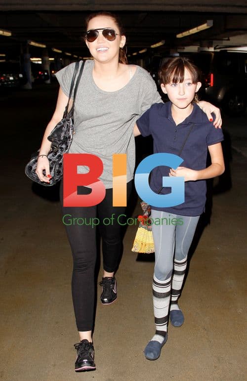 Miley Cyrus and Noah Shopping in Beverly Hills