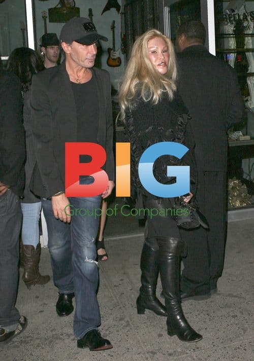 Jocelyn Wildenstein and Lloyd Klein in New York