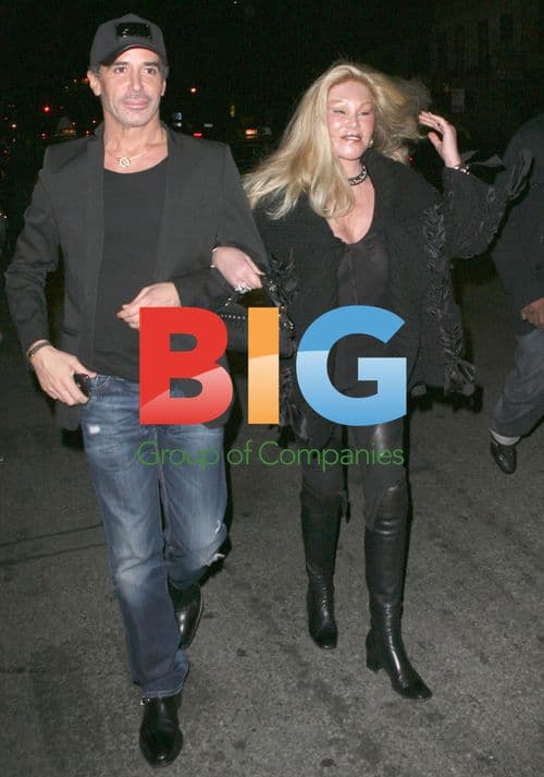 Jocelyn Wildenstein with Lloyd Klein