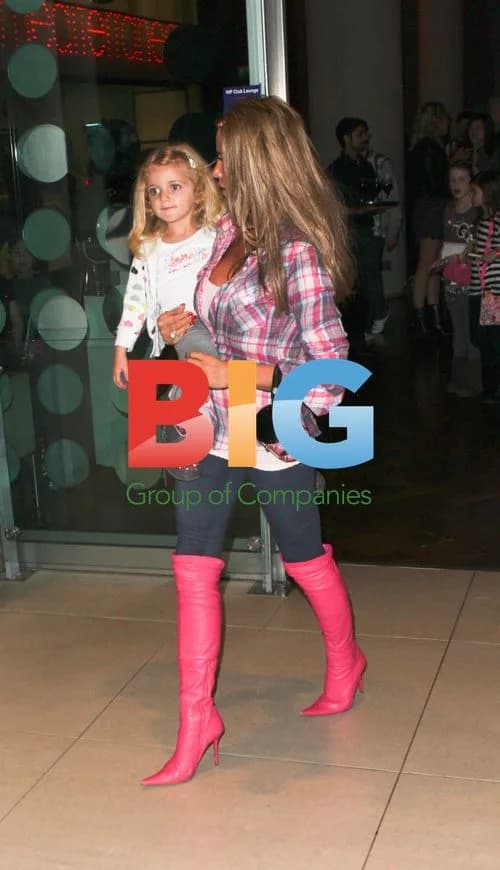 Katie Price and Leandro Penna Leave X Factor