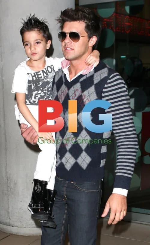 Katie Price and Leandro Penna at X Factor