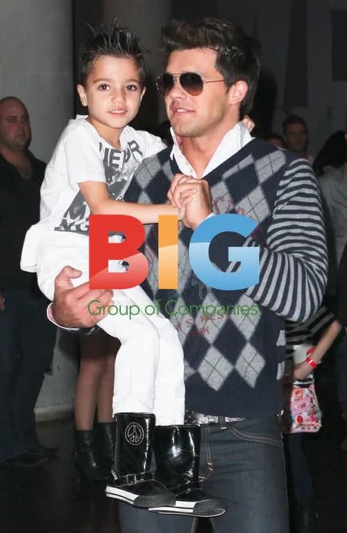 Katie Price and Leandro Penna at X Factor