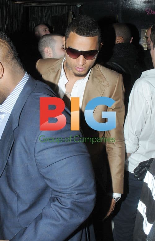 Kevin-Prince Boateng Night Out in London