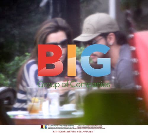 Eva Longoria and Eduardo Cruz Kissing at Chateau Marmont