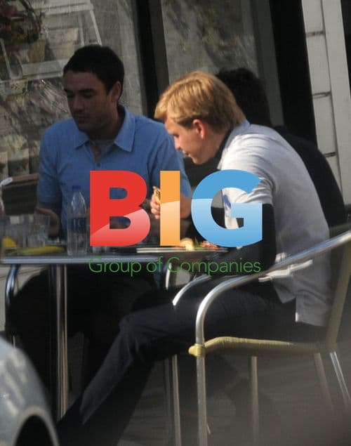 Jack Tweed and Mark Wright Spotted in Cafe