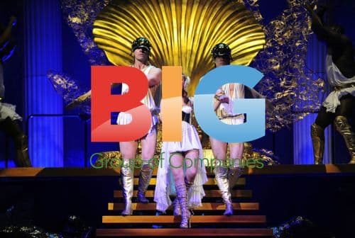 Kylie Minogue onstage in Antwerp