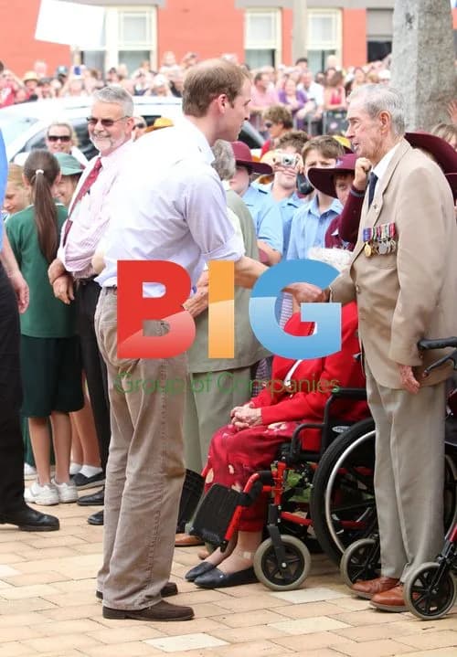 Prince William's Disaster Tour in Australia
