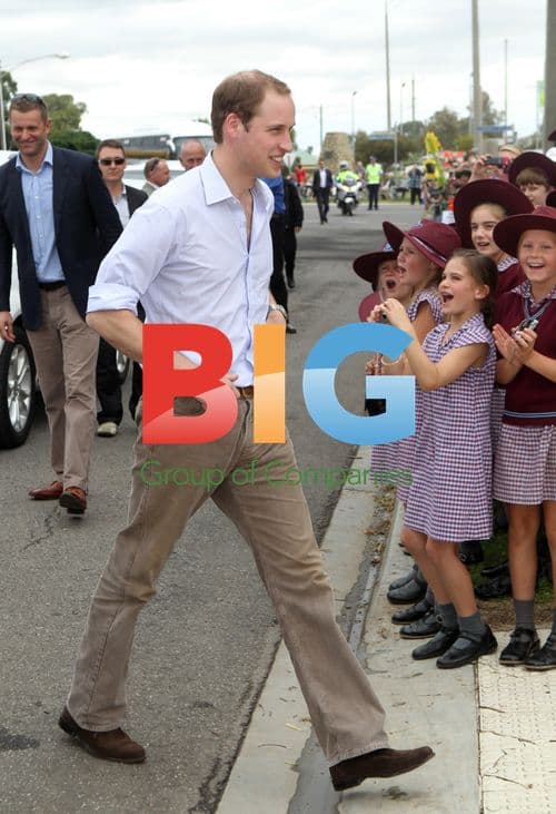 Prince William on Australia Disaster Tour