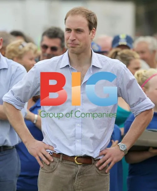 Prince William Plays Football in Australia