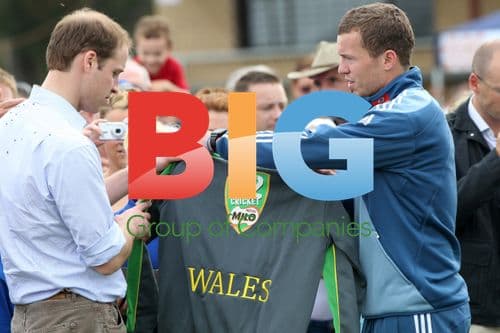 Prince William Plays Football in Australia