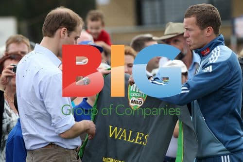 Prince William Plays Football in Australia