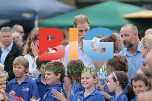 Prince William Visits Murrabit Recreation Ground