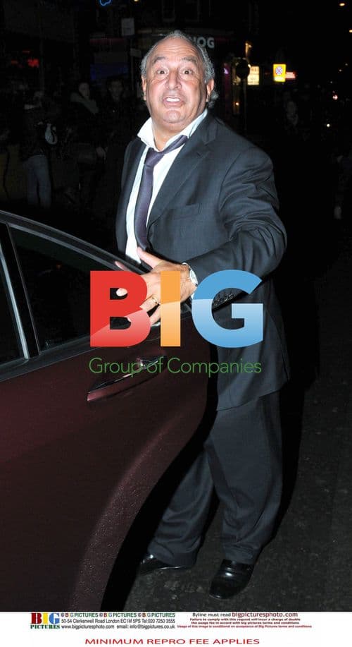 Sir Philip Green Leaving Nightclub