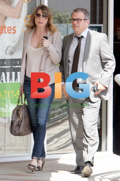 Ellen Pompeo spotted after sushi with friend