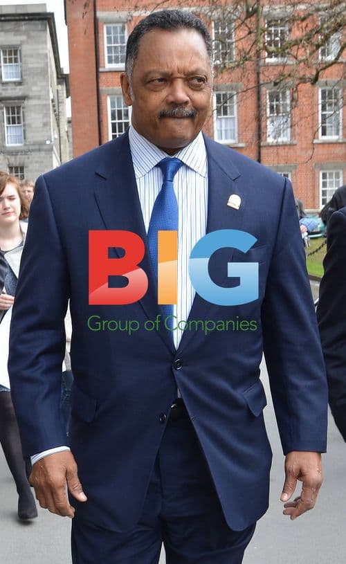 Rev. Jesse Jackson receives medal in Ireland