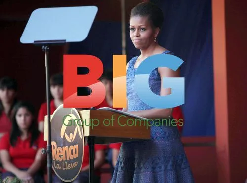Michelle Obama speaks in Santiago, Chile