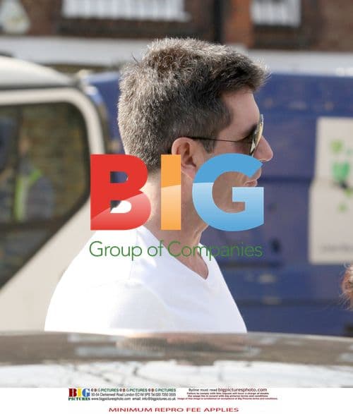 Simon Cowell out and about in London