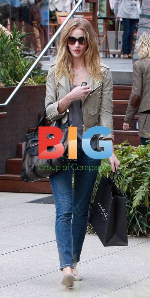 Jason Statham and Rosie Huntington-Whiteley Spotted in Malibu