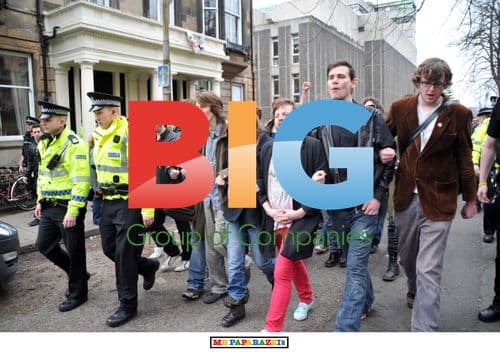 Student Protest at University Gardens