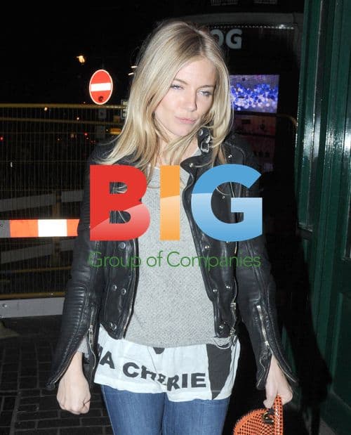 Actresses Sienna Miller and Sherdian Smith