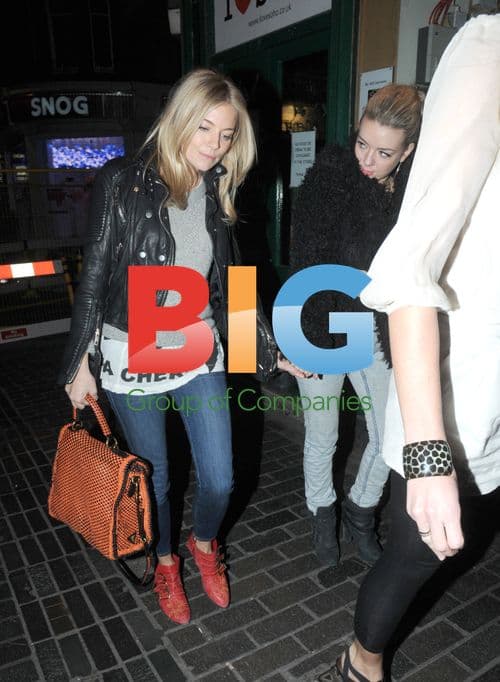 Sienna Miller and Sheridan Smith in London